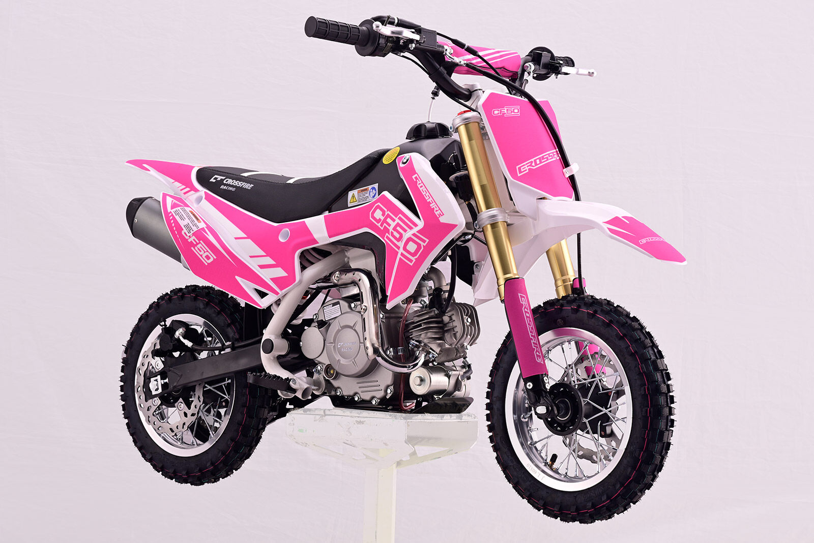 Xmas Layby Package 2. Kids Crossfire Cf50cc Bike, Training Wheels And Riding Gear All For - Dirt Zaro Moto