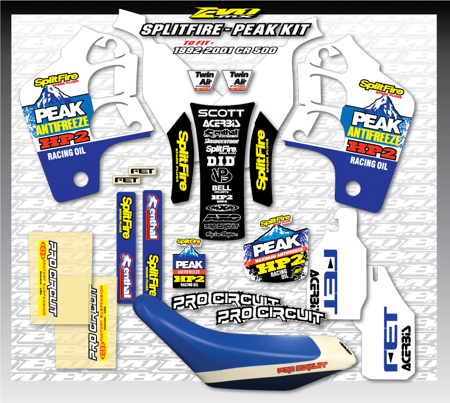 Honda 1992 Full Kit — Dirt Zaro Moto Australia