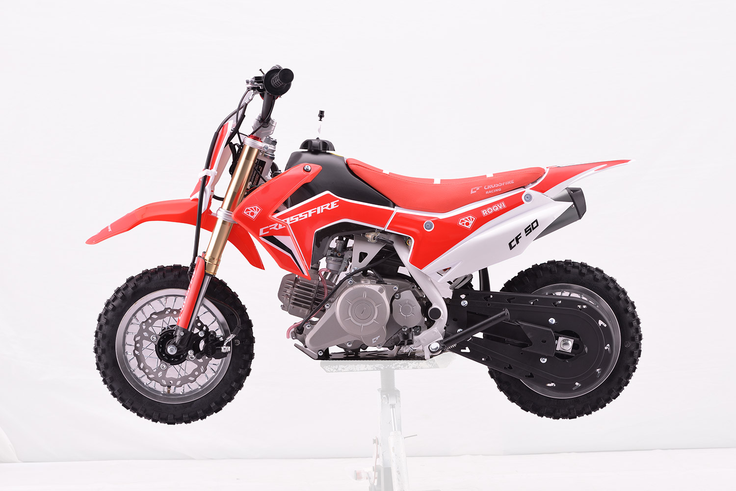 Xmas Layby Package 2. Kids Crossfire Cf50cc Bike, Training Wheels And Riding Gear All For - Dirt Zaro Moto