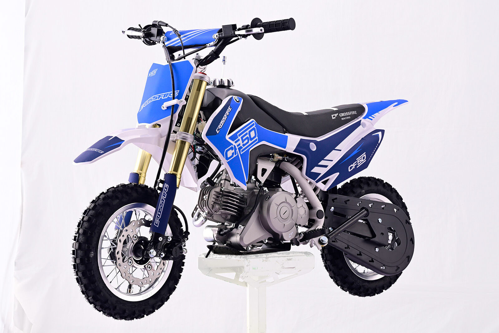 Xmas Layby Package 2. Kids Crossfire Cf50cc Bike, Training Wheels And Riding Gear All For - Dirt Zaro Moto