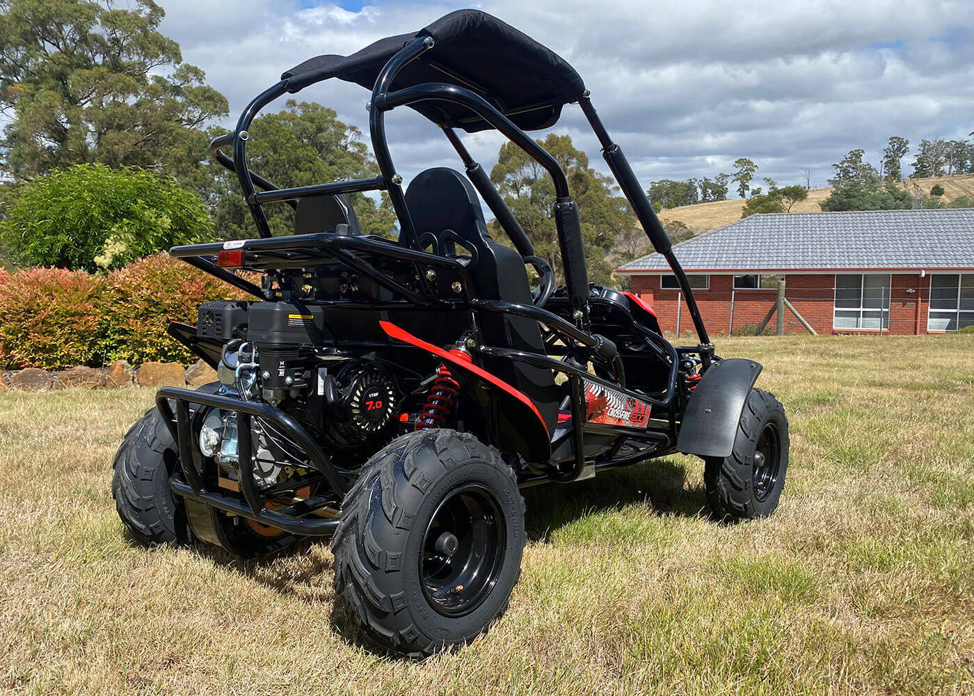 CROSSFIRE BLAZER 7HP – KIDS 2 SEATER BUGGY – NEW – $3899 – NEW IN STOCK NOW - Image 12