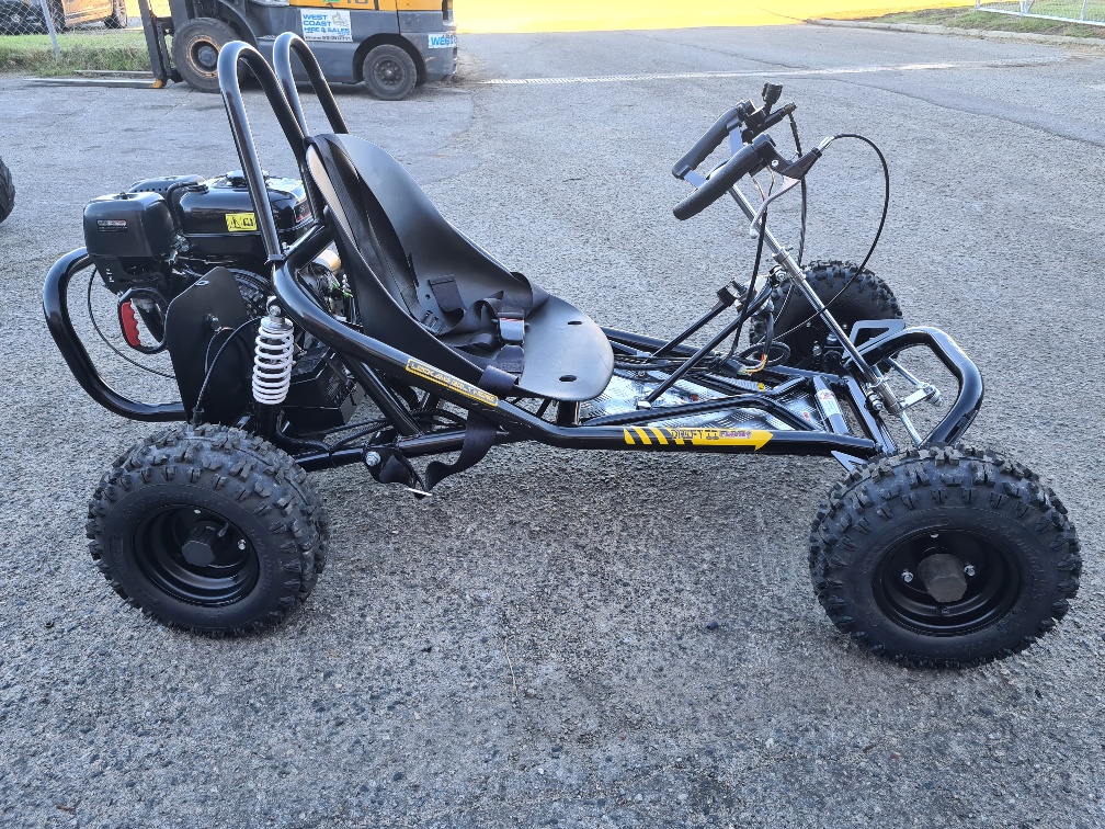 Helmetkarts – 6.5HP Go Kart – Hand Controls/dry Clutch Dirt Bike for S — Dirt Zaro Moto Australia