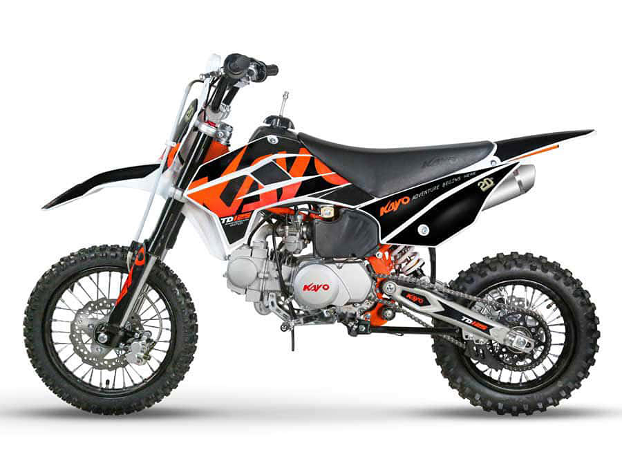 Kayo TD125CC Semi Auto – Small Wheel Dirt Bike for Sale — Dirt Zaro Moto Australia