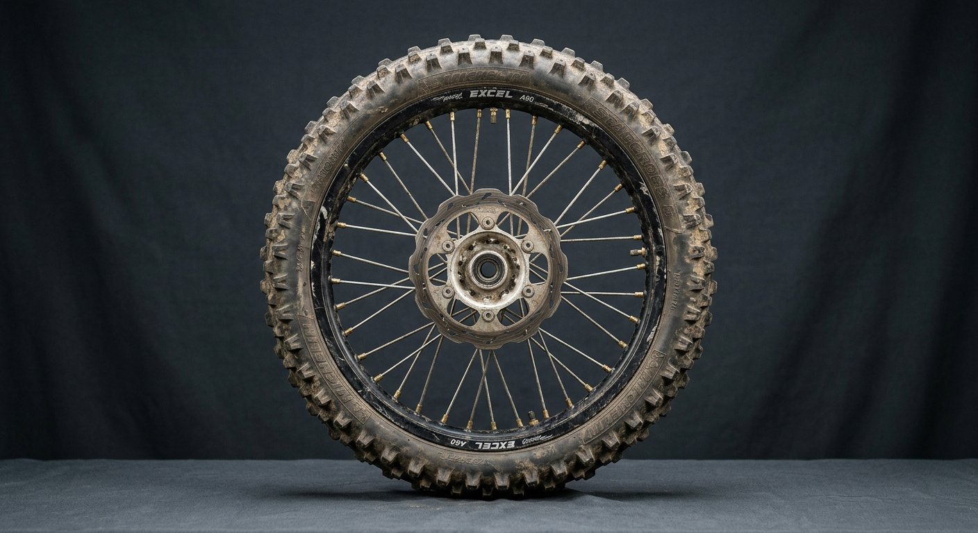 Yamaha TT 600 1985 Front Wheel Rim Hub Spokes — buy online at Dirt Zaro Moto Australia