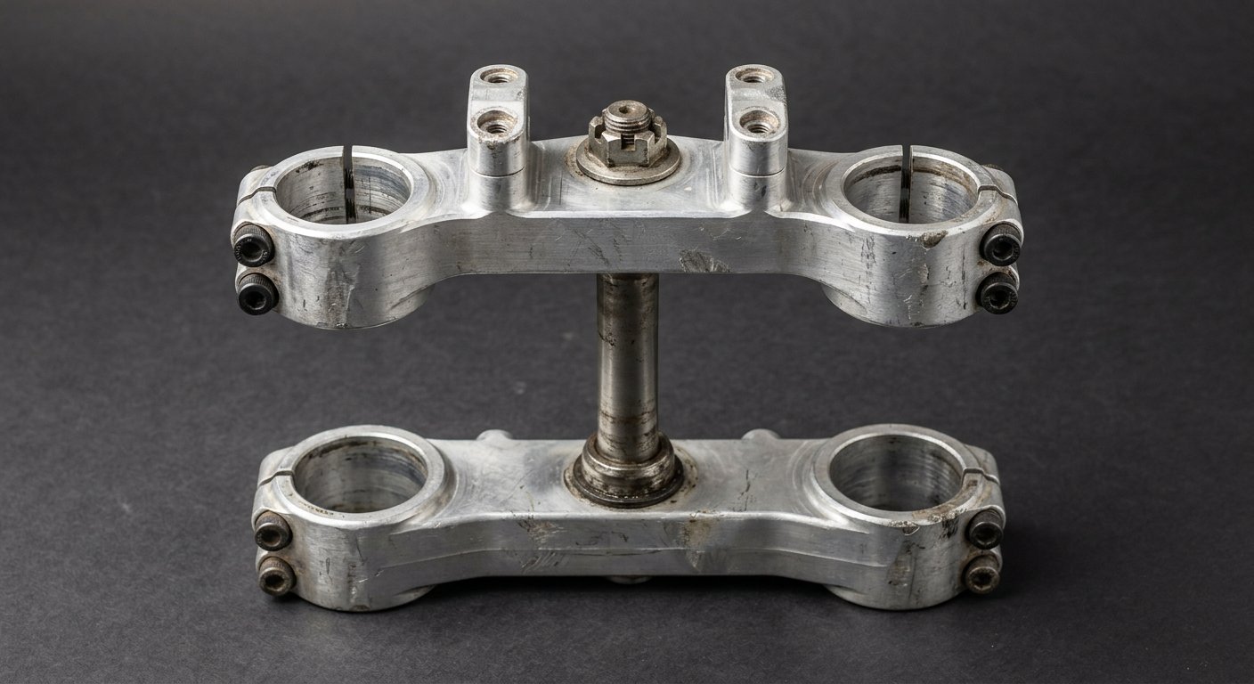 Buy Yamaha Xt250 Triple Clamps Top Bottom — Yamaha XT250 1980 Triple Clamps Top Bottom | Dirt Zaro Moto Australia