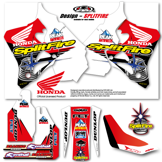 Honda CR125 1995 Full Kit — Dirt Zaro Moto Australia